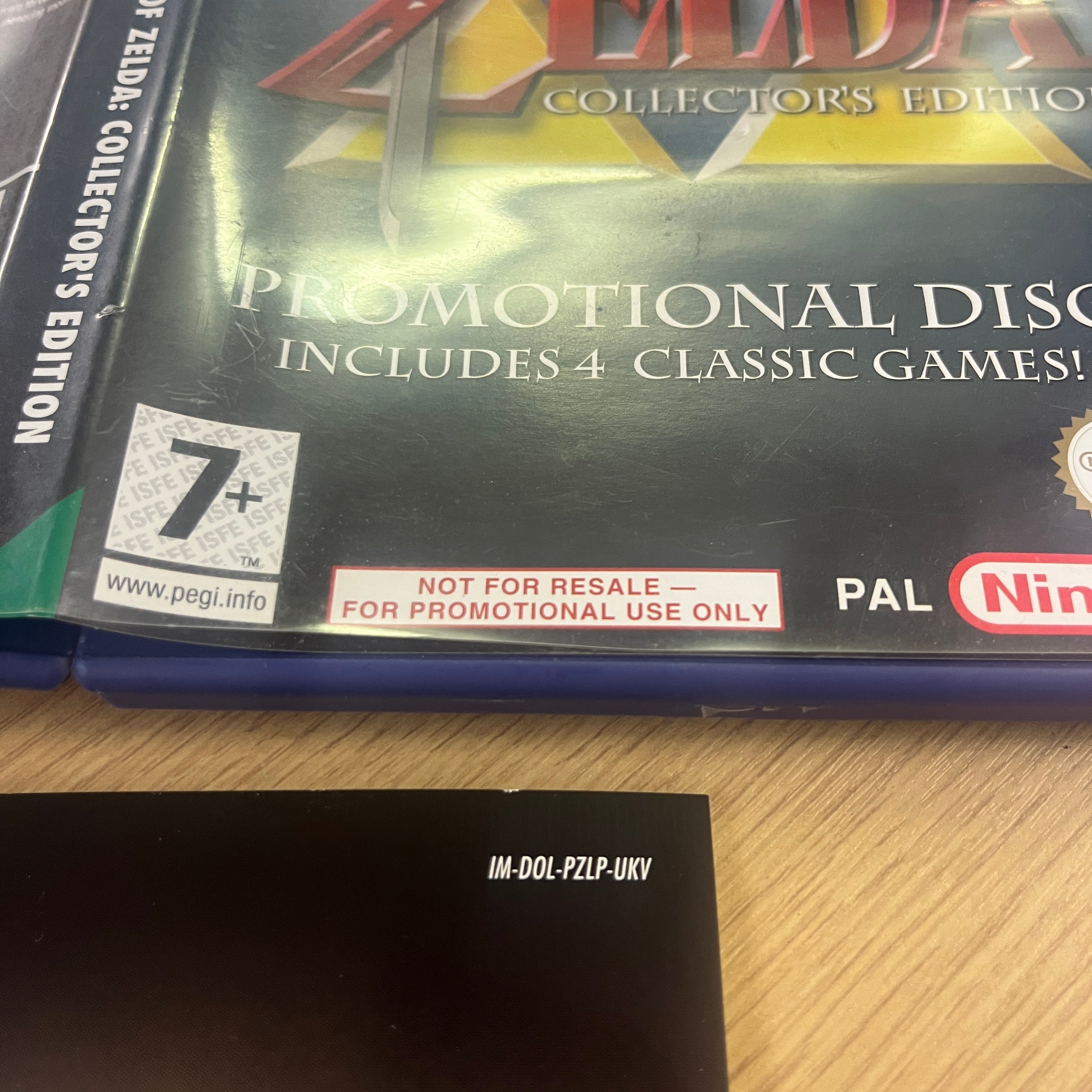 Legend of Zelda: Collector's Edition, The GameCube game complete Legend of Zelda: Collector's Edition, The GameCube game complete